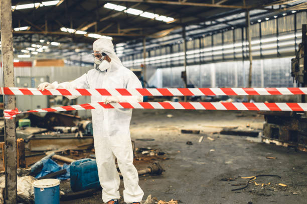 Professional Biohazard technician working in Cozad, NE
